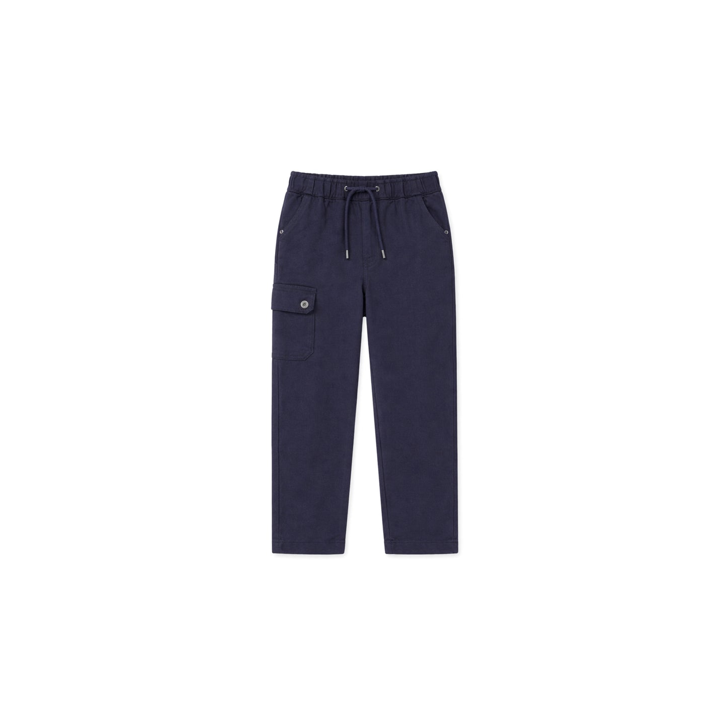 Textured Knit Sweater & Cargo Trousers