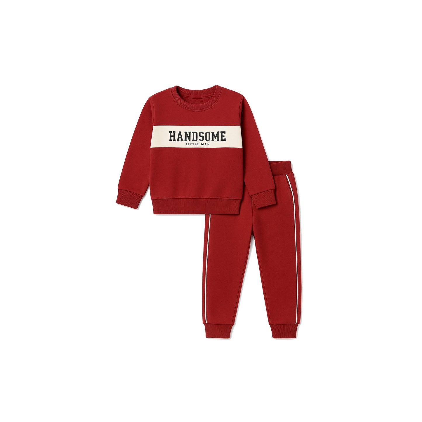 Printed Sweatshirt Co-Ord Set