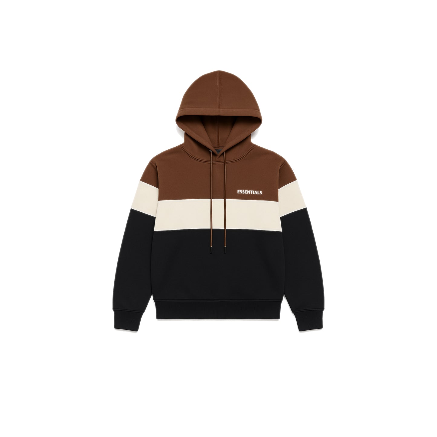 Colour Block Hoodie with Logo Detail