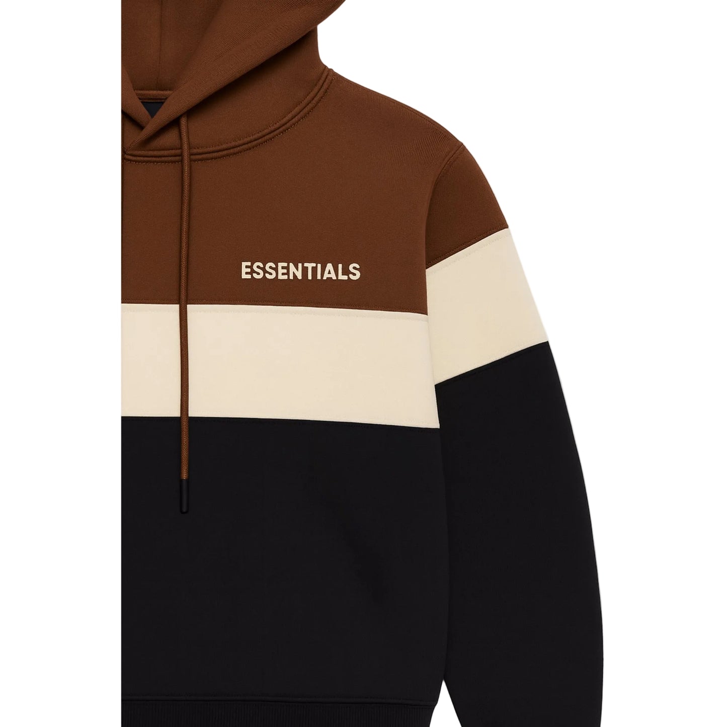 Colour Block Hoodie with Logo Detail