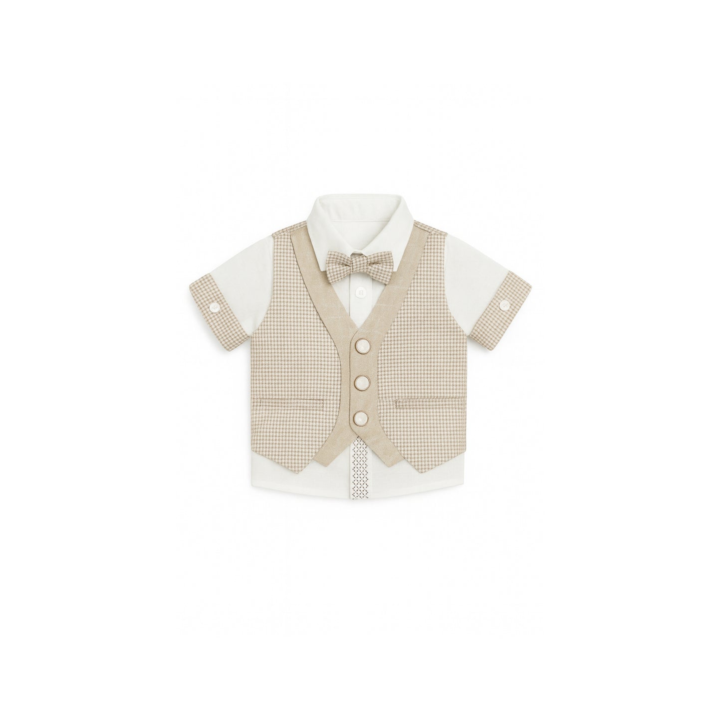 Formal Co-Ord Set with Waistcoat and Bow Tie