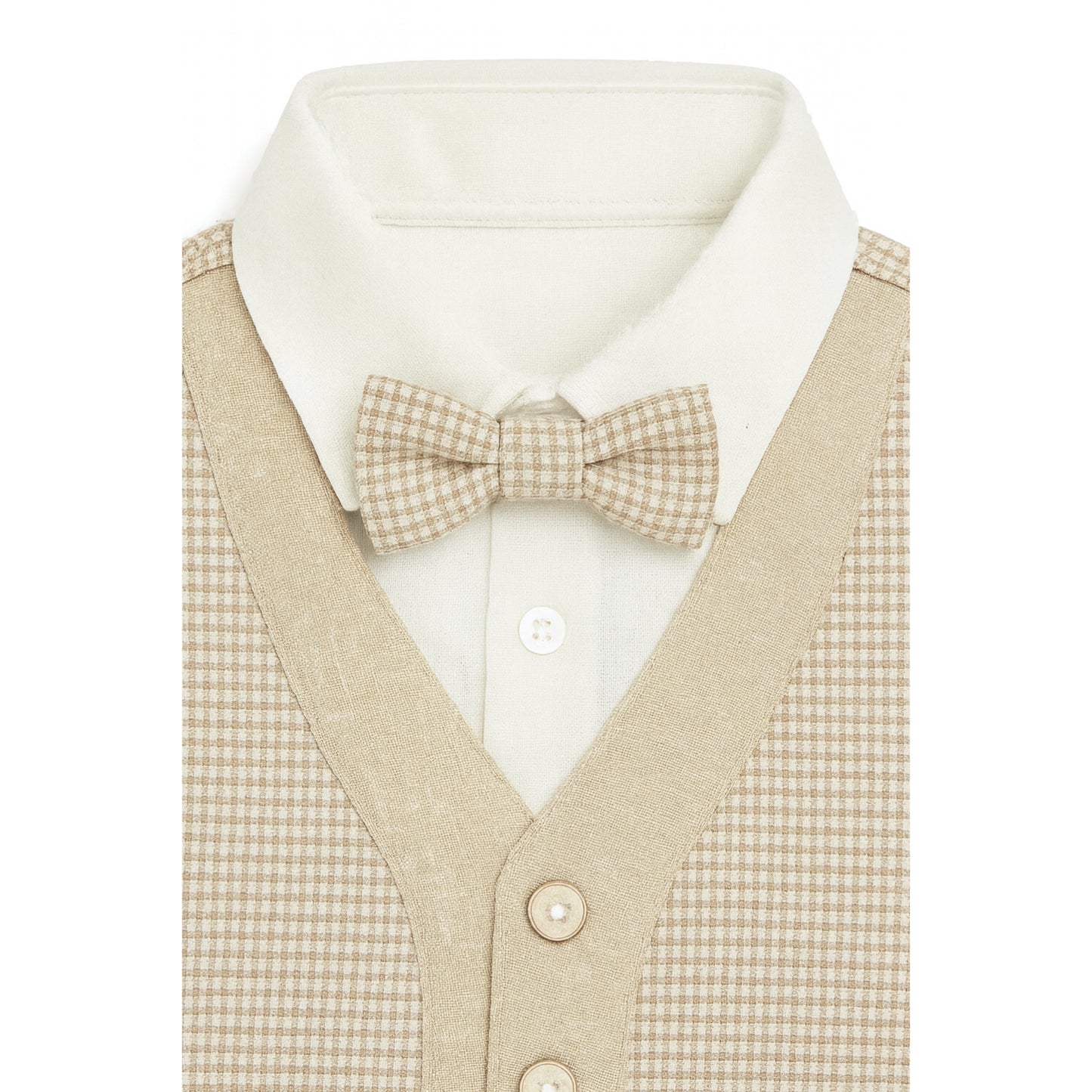 Formal Co-Ord Set with Waistcoat and Bow Tie