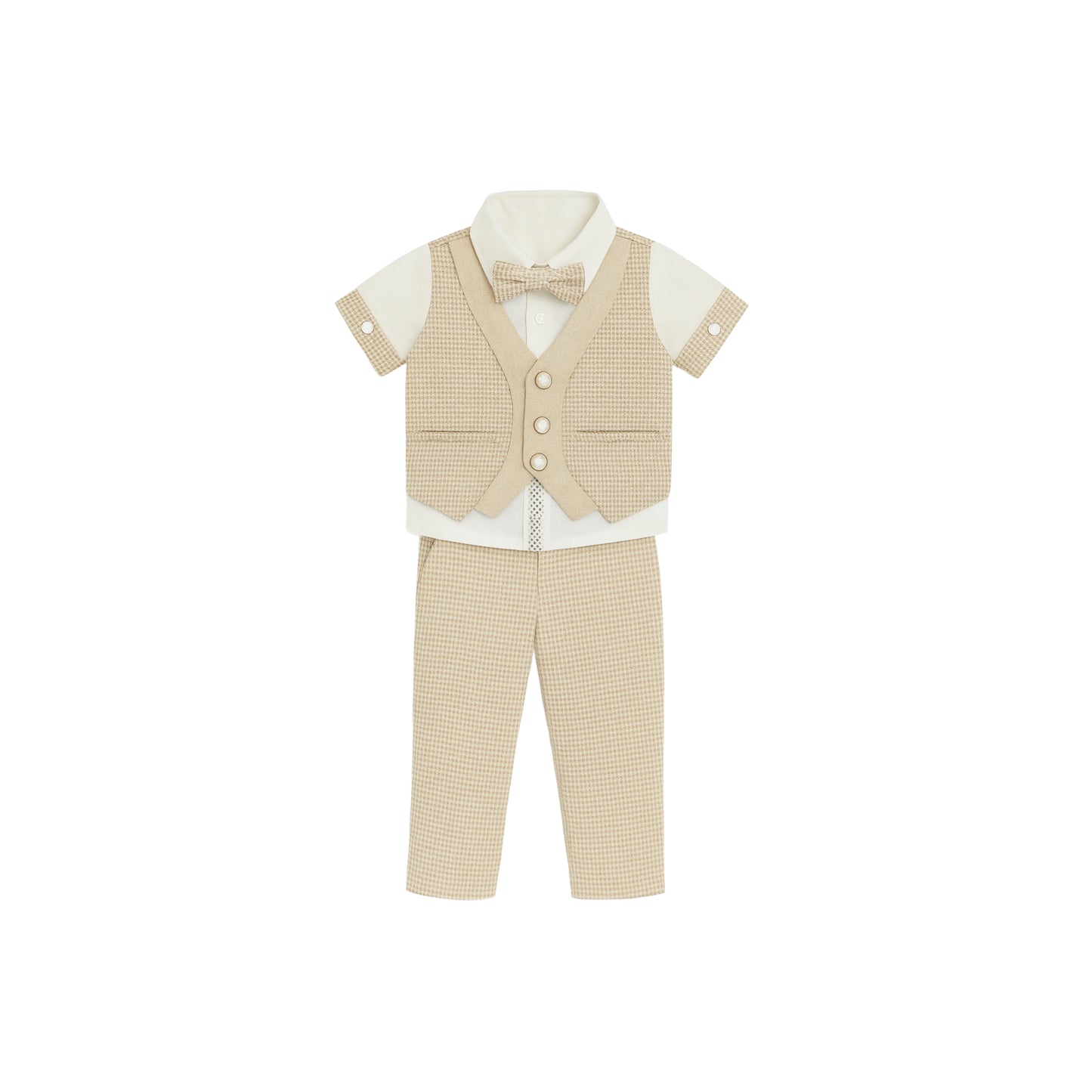 Formal Co-Ord Set with Waistcoat and Bow Tie