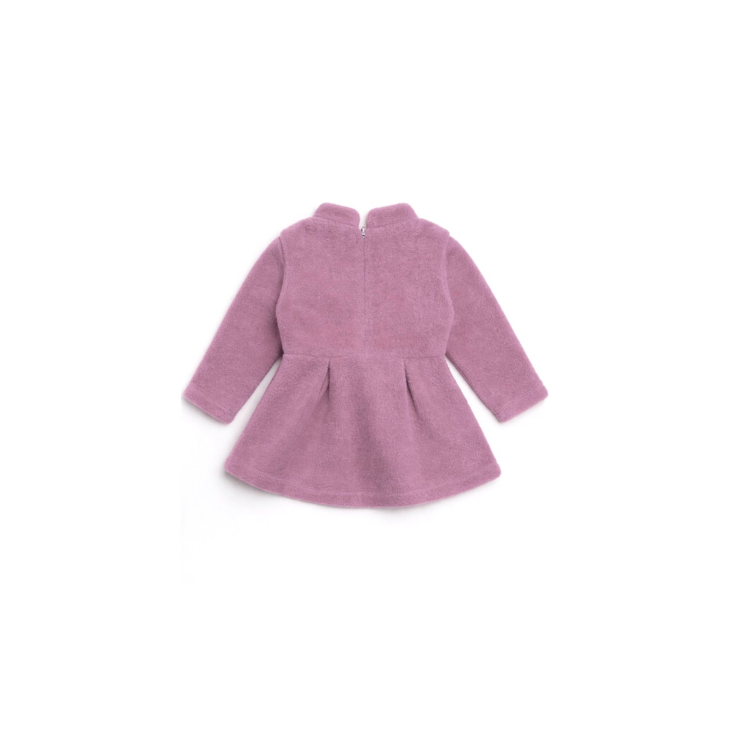 Plush Dress with Embellished Detail