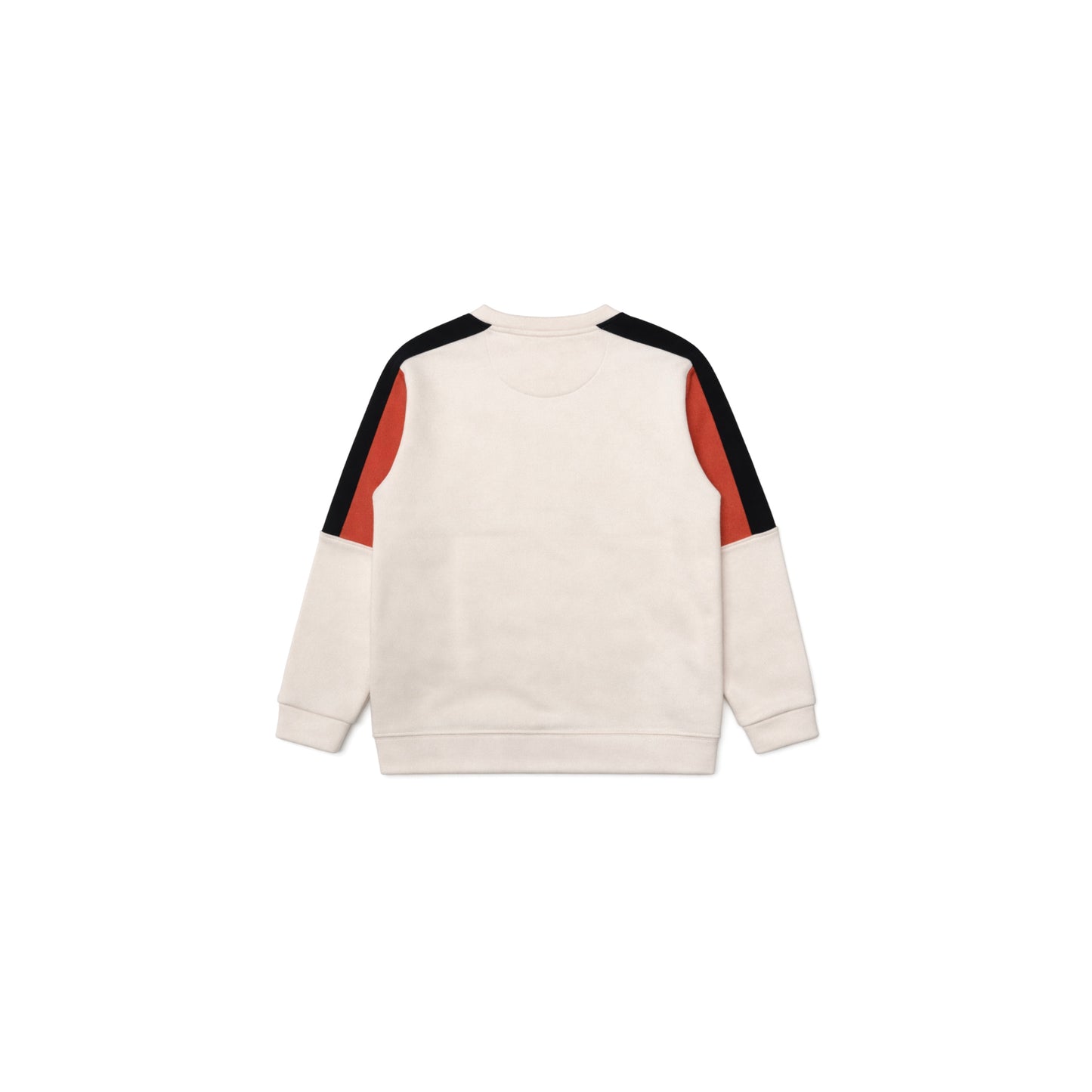 Colour-Block Sweatshirt with Front Print