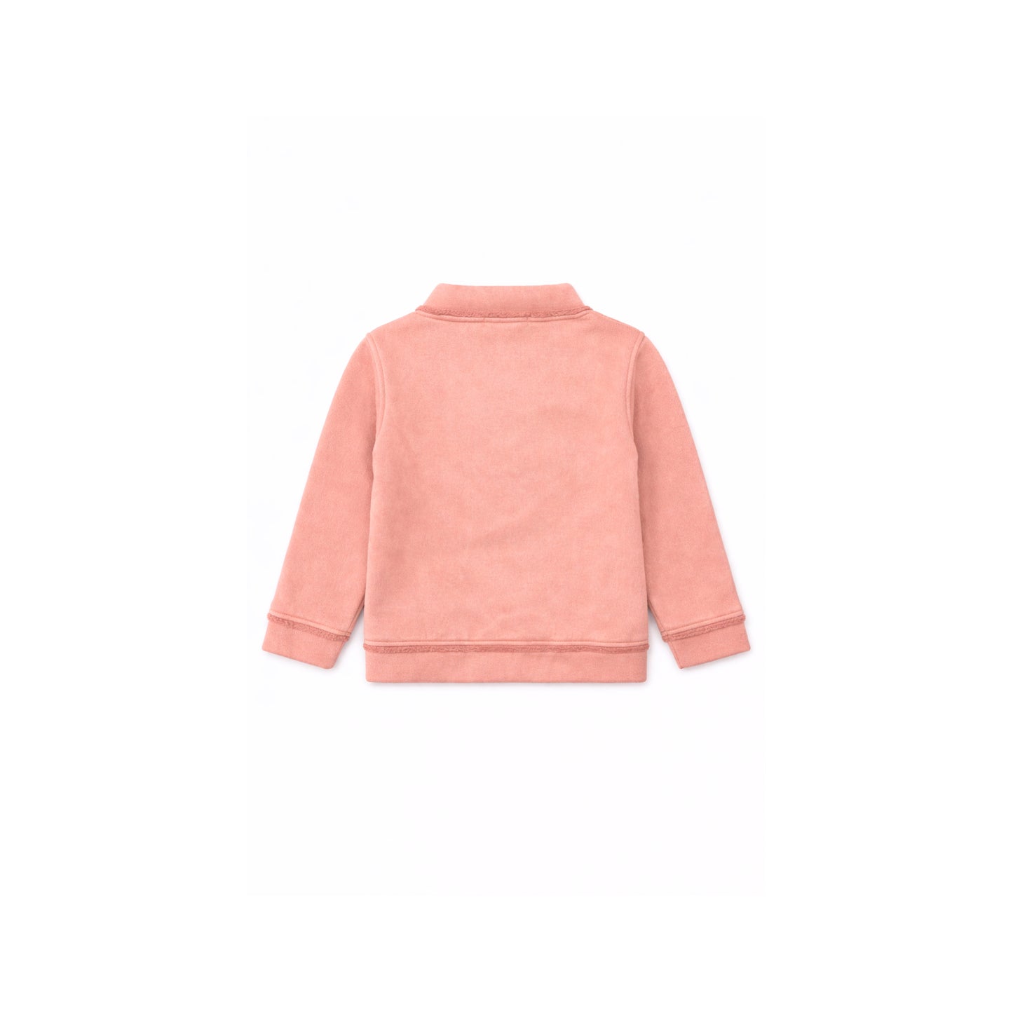 Plush Sweatshirt with Appliqué Detail